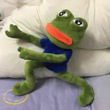 45cm Sad Frog Plush Toy Soft Stuffed Pillow Magic Expression Pepe The Sad Frog Animal Plush Doll Birthday GIfts for Kids
45cm Sad Frog Plush Toy Soft Stuffed Pillow Magic Expression Pepe The Sad Frog Animal Plush Doll Birthday GIfts for Kids
