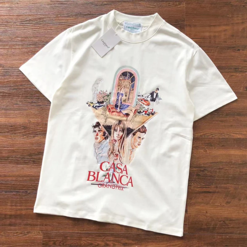 Casablanca Stills Film Premiere T Shirt Men Women Short Sleeve Casual T-Shirts Streetwear Pro Choice
Casablanca Stills Film Premiere T Shirt Men Women Short Sleeve Casual T-Shirts Streetwear Pro Choice