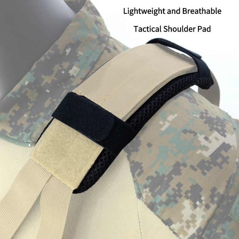1 Pair Tactical Multi-purpose Shoulder Pad Lightweight Breathable Vest Shoulder Part Cushion Non Slip Pad
1 Pair Tactical Multi-purpose Shoulder Pad Lightweight Breathable Vest Shoulder Part Cushion Non Slip Pad