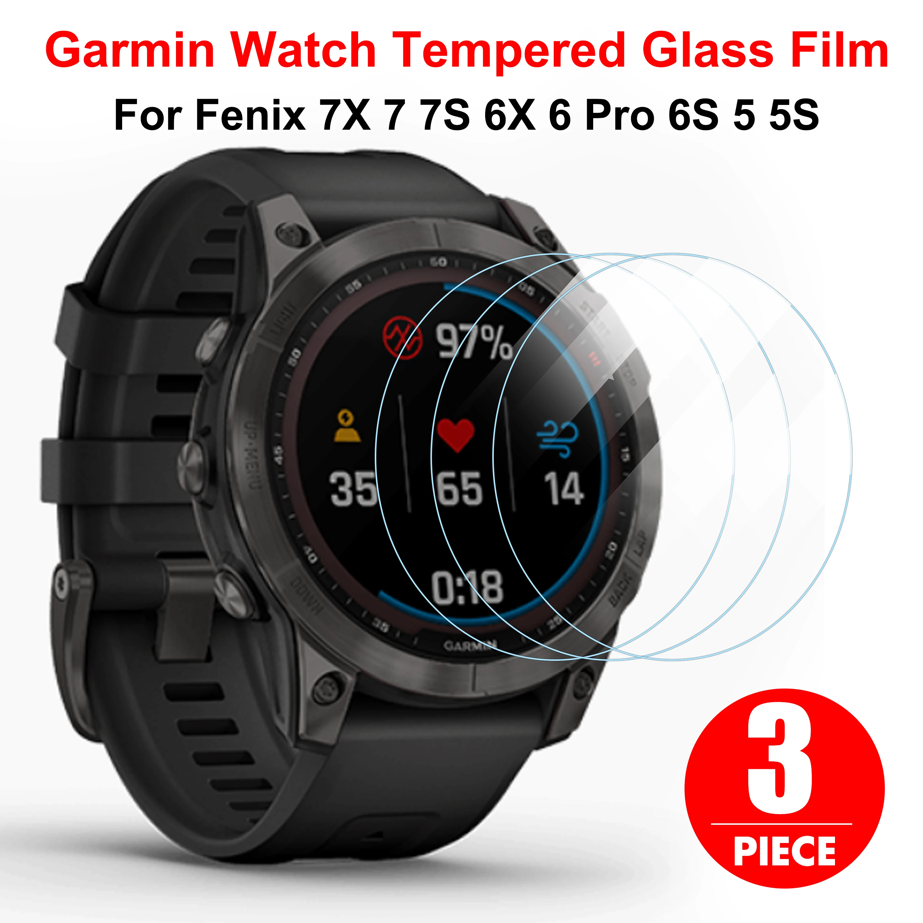 3PCS 9H Premium Tempered Glass For Garmin Fenix 7 7S 7X 6 6S 6X Pro 5S 5 SmartWatch Glass Screen Protector HD Film For Fenix7 7X
3PCS 9H Premium Tempered Glass For Garmin Fenix 7 7S 7X 6 6S 6X Pro 5S 5 SmartWatch Glass Screen Protector HD Film For Fenix7 7X
