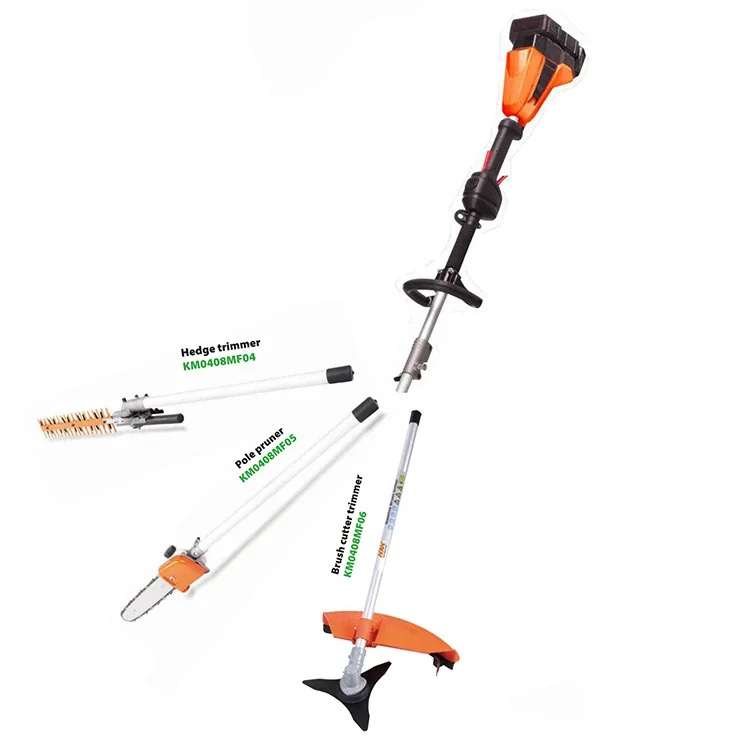 KNK power Power Brushless Motor Electric Pole Hedge Trimmer Saw Grass Trimmer Brush Cutter 4 In 1 Li-ion Multi-Task Tools
KNK power Power Brushless Motor Electric Pole Hedge Trimmer Saw Grass Trimmer Brush Cutter 4 In 1 Li-ion Multi-Task Tools