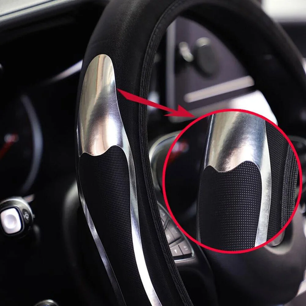 Cover Steering Wheel 37-38CM Wear-resistant Blue Breathable Comfortable Good Touch Leather Non-slip Accessories
Cover Steering Wheel 37-38CM Wear-resistant Blue Breathable Comfortable Good Touch Leather Non-slip Accessories