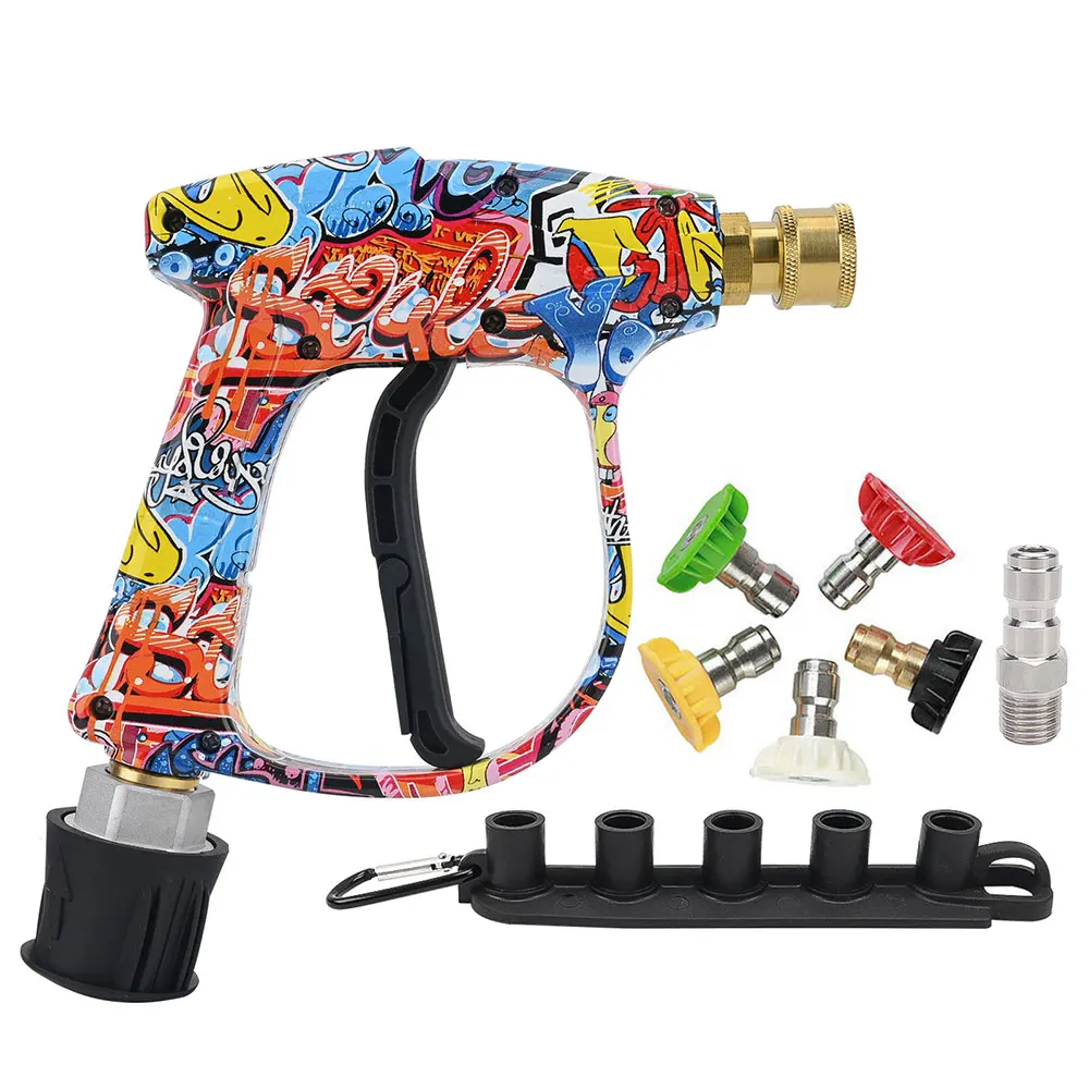 Pressure Washer Water Gun for Car Cleaning Hose Connector For Karcher Nilfisk Parkside Bosch Quick Connector Nozzles
Pressure Washer Water Gun for Car Cleaning Hose Connector For Karcher Nilfisk Parkside Bosch Quick Connector Nozzles
