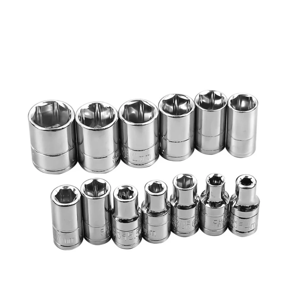 1pc 1/4Inch Hex Socket Wrench Head Sleeve Hand Tools Ratchet Wrench Slotted Ratchet Extension Drive Locks Repair Removal Tool
1pc 1/4Inch Hex Socket Wrench Head Sleeve Hand Tools Ratchet Wrench Slotted Ratchet Extension Drive Locks Repair Removal Tool