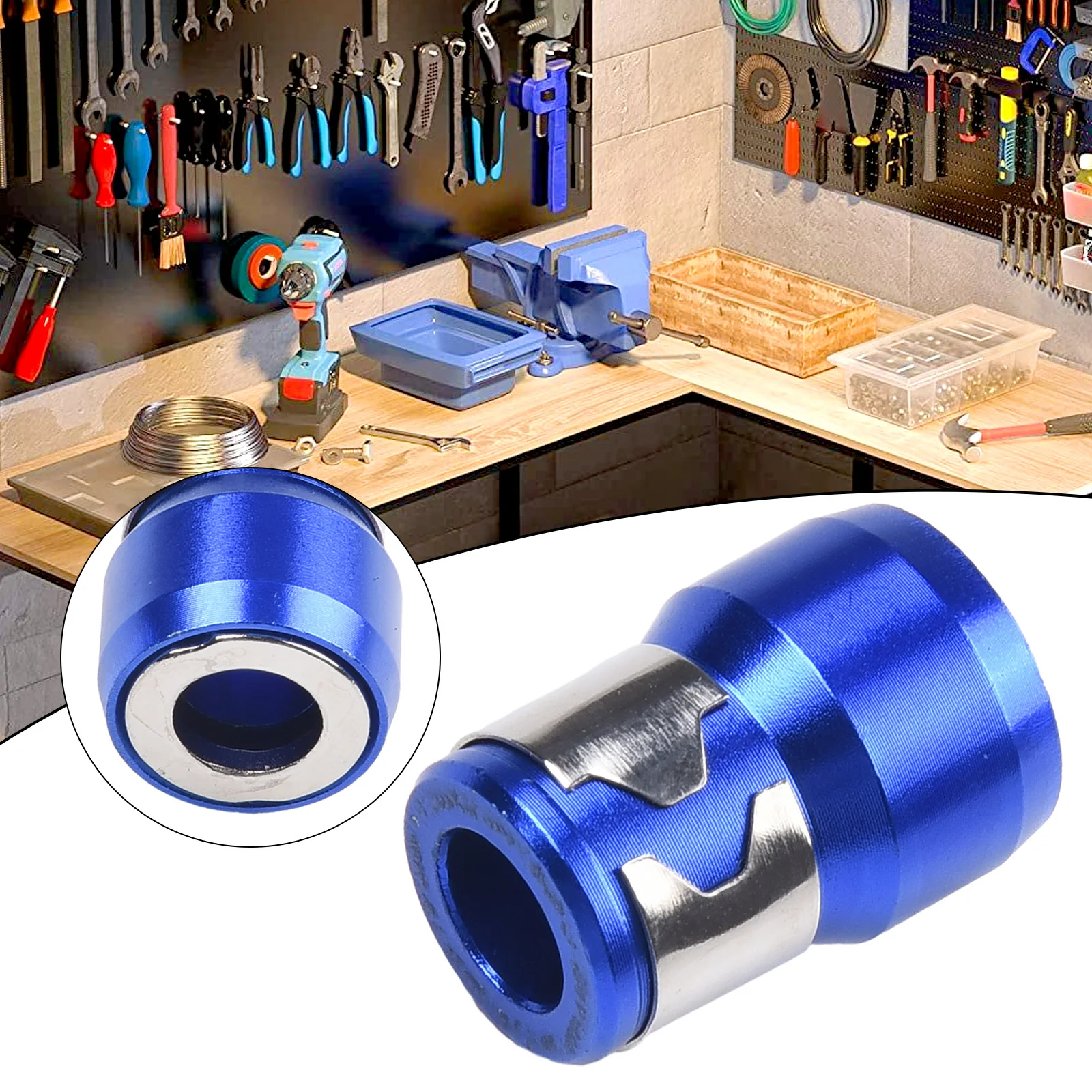 1pc Anti-Slip Positioning Strong Magnetic Coil Screwdriver Bits 21.5mm Length Alloy For 6.35mm Hex Magnet Driver Hand Tools
1pc Anti-Slip Positioning Strong Magnetic Coil Screwdriver Bits 21.5mm Length Alloy For 6.35mm Hex Magnet Driver Hand Tools