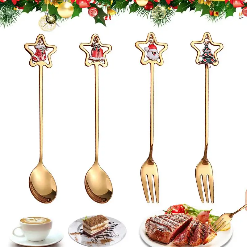 Gold Silverware Set Christmas Golden Cutlery Set Gold Dessert Spoon Coffee Spoon Ice Cream Spoon Dinner Forks For Home Christmas
Gold Silverware Set Christmas Golden Cutlery Set Gold Dessert Spoon Coffee Spoon Ice Cream Spoon Dinner Forks For Home Christmas