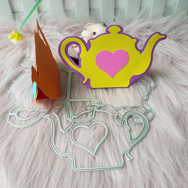New Tea Kettle metal cutting die mould scrapbook decoration embossed photo album decoration card making DIY handicrafts
New Tea Kettle metal cutting die mould scrapbook decoration embossed photo album decoration card making DIY handicrafts