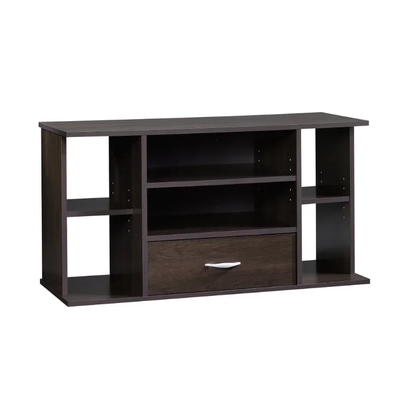 

Sauder Beginnings Panel TV Stand for TVs up to 42", Cinnamon Cherry Finish living room cabinets storage cabinet