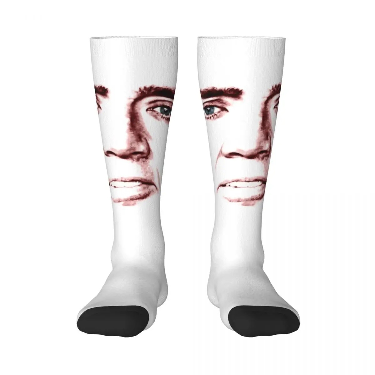 Unique Nicolas Cage John Travolta Face 8 Adult Stockings Good breathability Retro Elastic Stockings Funny Novelty
Unique Nicolas Cage John Travolta Face 8 Adult Stockings Good breathability Retro Elastic Stockings Funny Novelty
