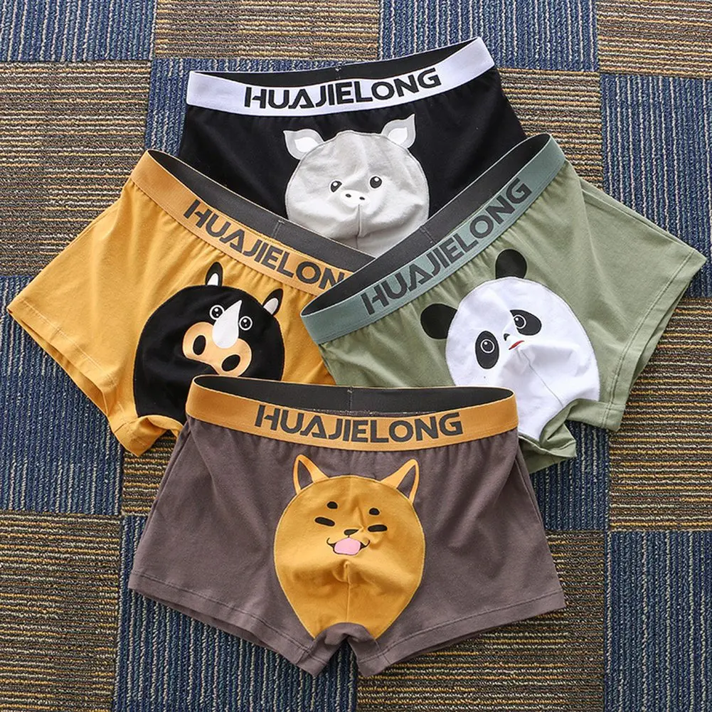 Mens Boxer Underwear Oversized Cartoon Printing Underpants Cotton Soft Panties Elasticity Breathable Swimwear Casual Lingerie
Mens Boxer Underwear Oversized Cartoon Printing Underpants Cotton Soft Panties Elasticity Breathable Swimwear Casual Lingerie
