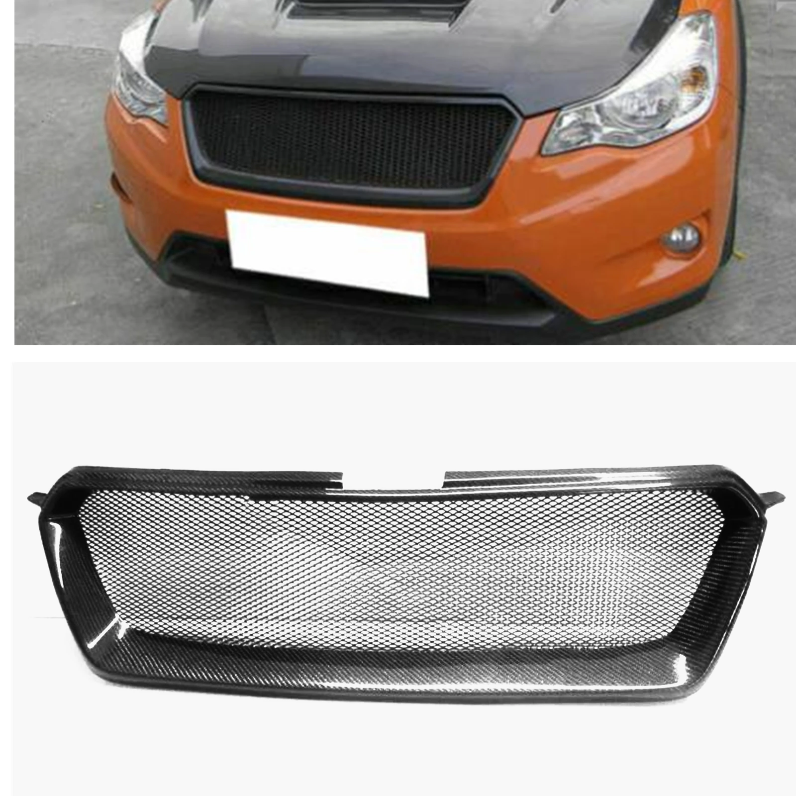 Front Grille Racing Grill For Subaru XV 2011-2016 Real Carbon Fiber Car Upper Bumper Hood Mesh Body Kit Grid Radiator Grating
Front Grille Racing Grill For Subaru XV 2011-2016 Real Carbon Fiber Car Upper Bumper Hood Mesh Body Kit Grid Radiator Grating