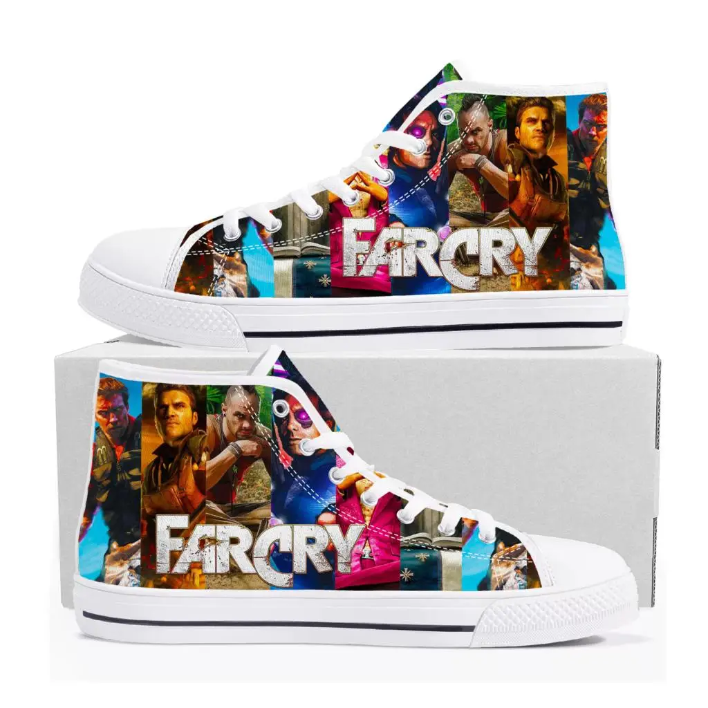 Far Cry Custom High Top Sneakers Cartoon Game Mens Womens Teenager High Quality Canvas Shoes Casual Fashion Tailor Made Sneaker
Far Cry Custom High Top Sneakers Cartoon Game Mens Womens Teenager High Quality Canvas Shoes Casual Fashion Tailor Made Sneaker