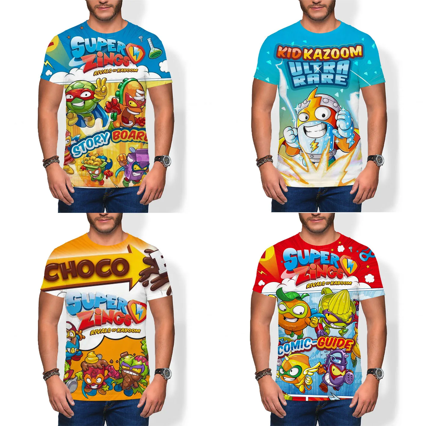 Anime Game Super Zings 3D T Shirt Kids Toddler Summer Tee Streetwear Short Sleeve Casual T-Shirt Superzings Children Cloth Tops
Anime Game Super Zings 3D T Shirt Kids Toddler Summer Tee Streetwear Short Sleeve Casual T-Shirt Superzings Children Cloth Tops