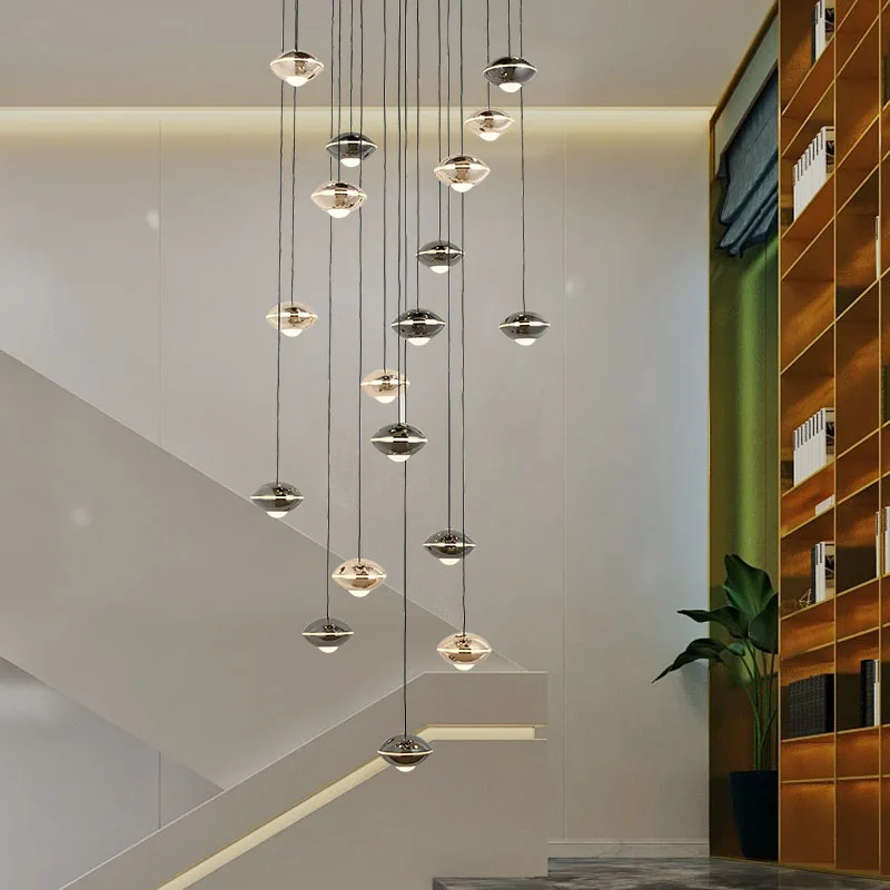 Modern Aluminum LED Chandelier For Living Room Restaurant Minimalist Black Ball Long Hanging Lamps Crystal Indoor Light Fixtures
Modern Aluminum LED Chandelier For Living Room Restaurant Minimalist Black Ball Long Hanging Lamps Crystal Indoor Light Fixtures
