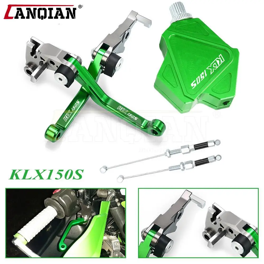 KLX150S Dirt Bike Brake Clutch Levers For Kawasaki KLX150 KLX 150 S 2009 2010 2011 2012 2013 Stunt Clutch Easy Pull Cable System
KLX150S Dirt Bike Brake Clutch Levers For Kawasaki KLX150 KLX 150 S 2009 2010 2011 2012 2013 Stunt Clutch Easy Pull Cable System
