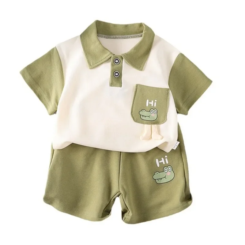 New Summer Baby Clothes Suit Children Boys T-Shirt Shorts 2Pcs/Set Toddler Clothing Infant Casual Sports Costume Kids Tracksuits
New Summer Baby Clothes Suit Children Boys T-Shirt Shorts 2Pcs/Set Toddler Clothing Infant Casual Sports Costume Kids Tracksuits
