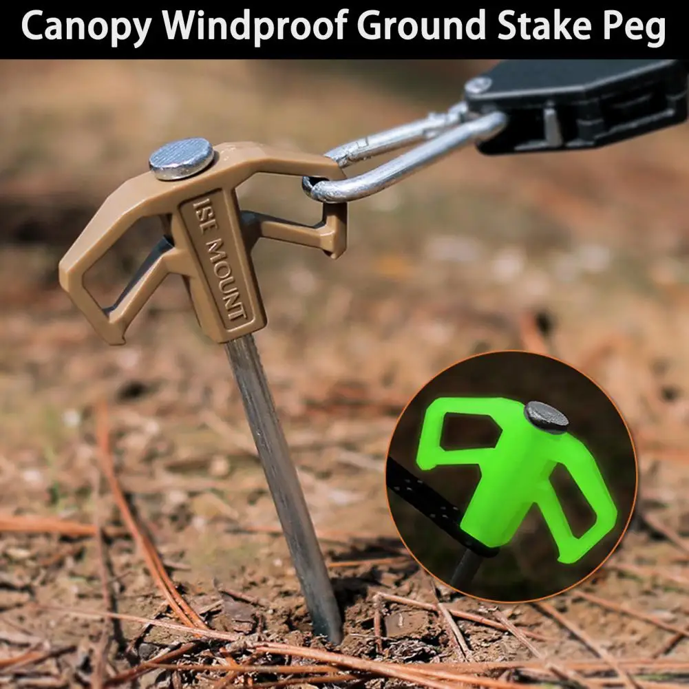 25cm Tent Stake Grow in The Dark Heavy Duty Sharp Tip Dual Holes Canopy Windproof Spike Ground Stake Camping Accessories
25cm Tent Stake Grow in The Dark Heavy Duty Sharp Tip Dual Holes Canopy Windproof Spike Ground Stake Camping Accessories