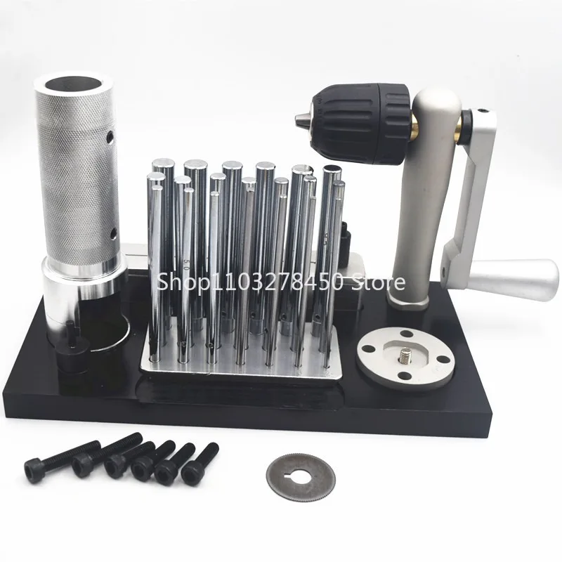 Stainless Steel Wire Drawing Device Small round Tube Wire Turnbuckle Hand Manual Coil Bobbin Winder Jewelry Collar Tool
Stainless Steel Wire Drawing Device Small round Tube Wire Turnbuckle Hand Manual Coil Bobbin Winder Jewelry Collar Tool