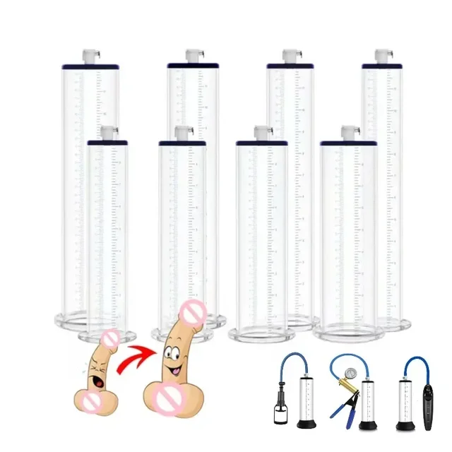 Pompe à pénis en acrylique pour hommes, agrandisseur de pénis sous vide, jouets sexuels pour hommes, ensemble d'intervalles, agrandissement, entraîneur de pénis, accessoires, 22 cm, 30cm, 18 1