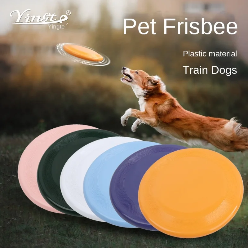 Pet Dog Flying Disk Toy plastics Material Environmentally Friendly Anti-Chew Cat Dog Puppy Interactive Training Pet Supplies
Pet Dog Flying Disk Toy plastics Material Environmentally Friendly Anti-Chew Cat Dog Puppy Interactive Training Pet Supplies