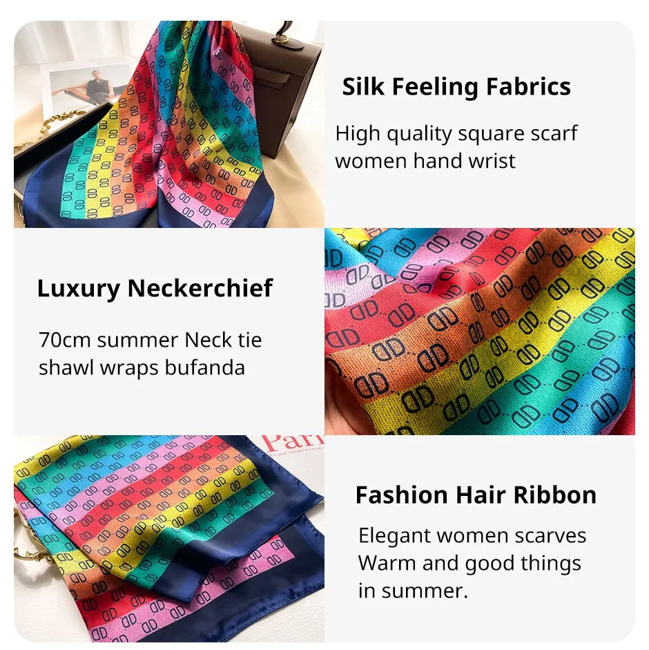 Luxury Satin Silk Square Scarf for Women Design Hair Ribbon Neckerchief Bandana Female Hijab Headband Wrist Wraps Shawl 2 Mallzona Se46058e4aebe4613946a93b7e5d2812bB Luxury Satin Silk Square Scarf for Women Design Hair Ribbon Neckerchief Bandana Female Hijab Headband Wrist Wraps Shawl Mallzona
