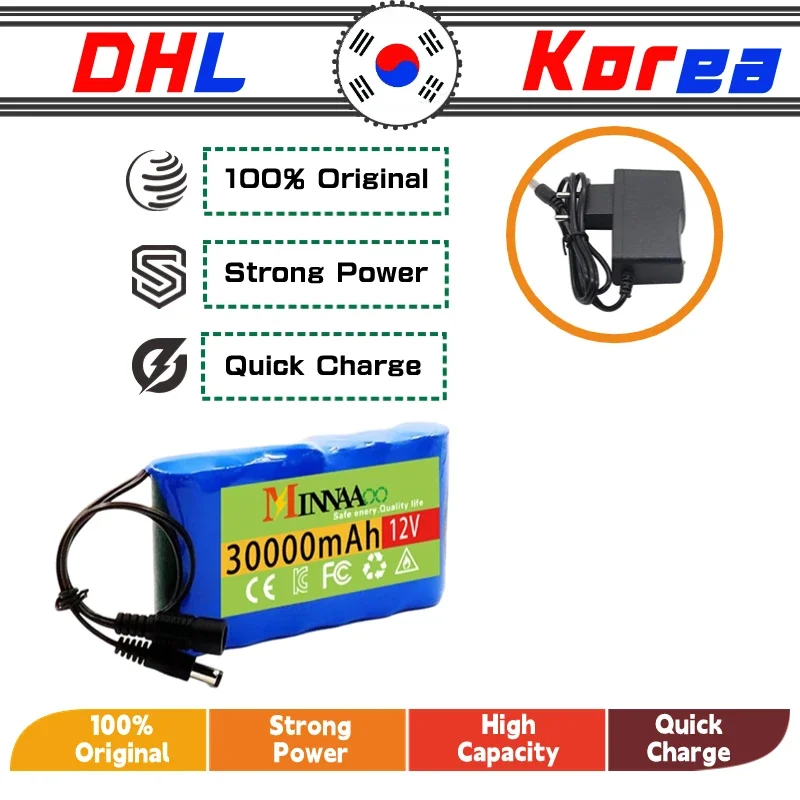 12V 50000mAh Rechargeable Li-ion battery pack for fishing lights surveillance cameras CCTV, Camera Monitor washing equipment
12V 50000mAh Rechargeable Li-ion battery pack for fishing lights surveillance cameras CCTV, Camera Monitor washing equipment