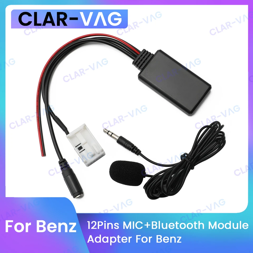 For Mercedes-Benz W169 W245 W203 W209 W251 W221 R230 Bluetooth Module Receiver Adapter Radio Stereo AUX Cable Adapter 12Pins
For Mercedes-Benz W169 W245 W203 W209 W251 W221 R230 Bluetooth Module Receiver Adapter Radio Stereo AUX Cable Adapter 12Pins