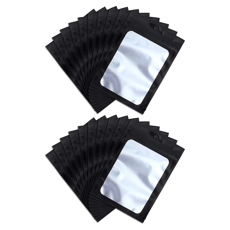 400 Pieces Resealable Food Storage Bags With Clear Window Coffee Beans Packaging Pouch (Black, 2.4 X 4 Inch)
400 Pieces Resealable Food Storage Bags With Clear Window Coffee Beans Packaging Pouch (Black, 2.4 X 4 Inch)