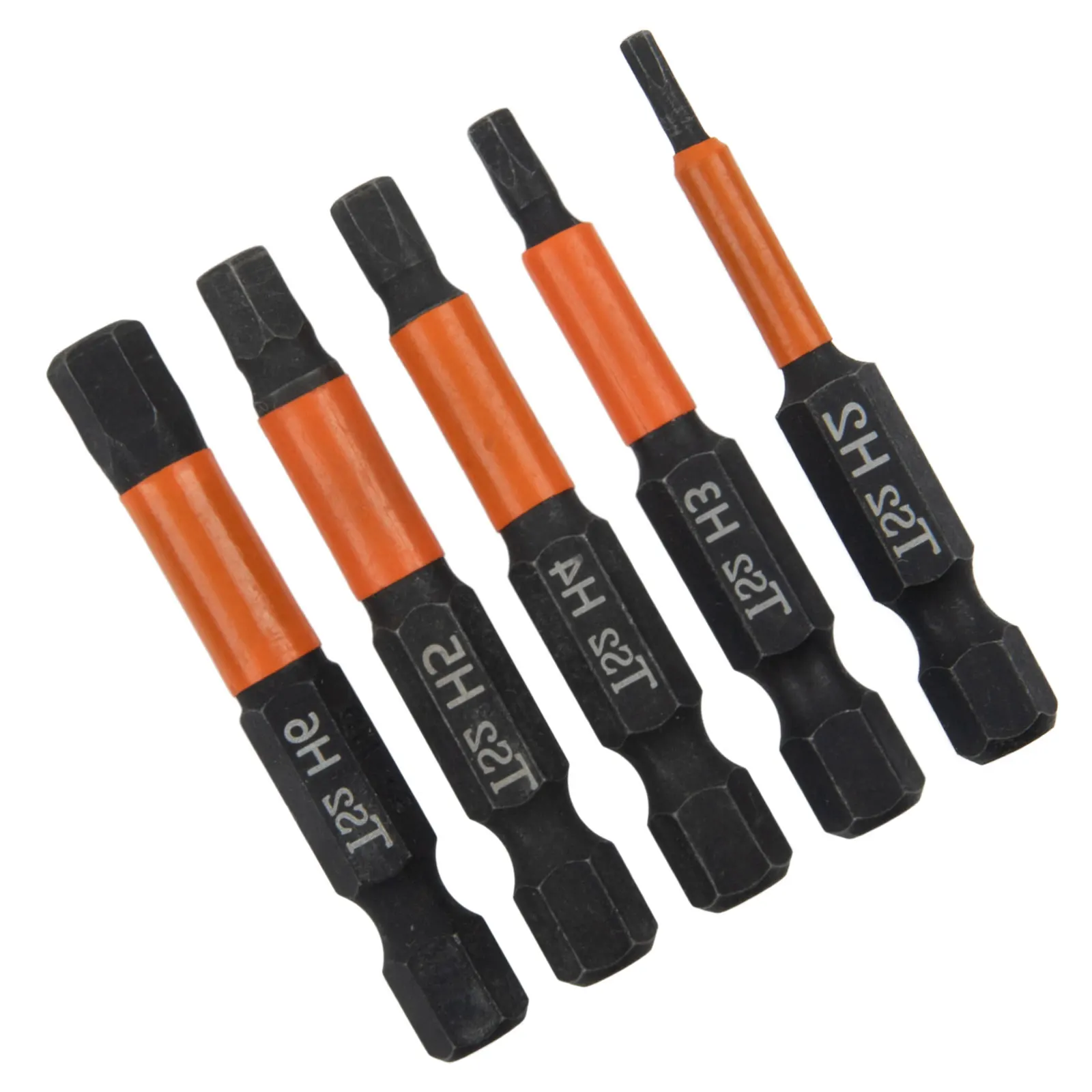 5pc Hex Head Wrench Drill Bit Set Metric 1/4\" Diameter Quick Release Shank Magnetic Screwdriver Bit Set Power Drill H 2-H6 50mm
5pc Hex Head Wrench Drill Bit Set Metric 1/4\" Diameter Quick Release Shank Magnetic Screwdriver Bit Set Power Drill H 2-H6 50mm
