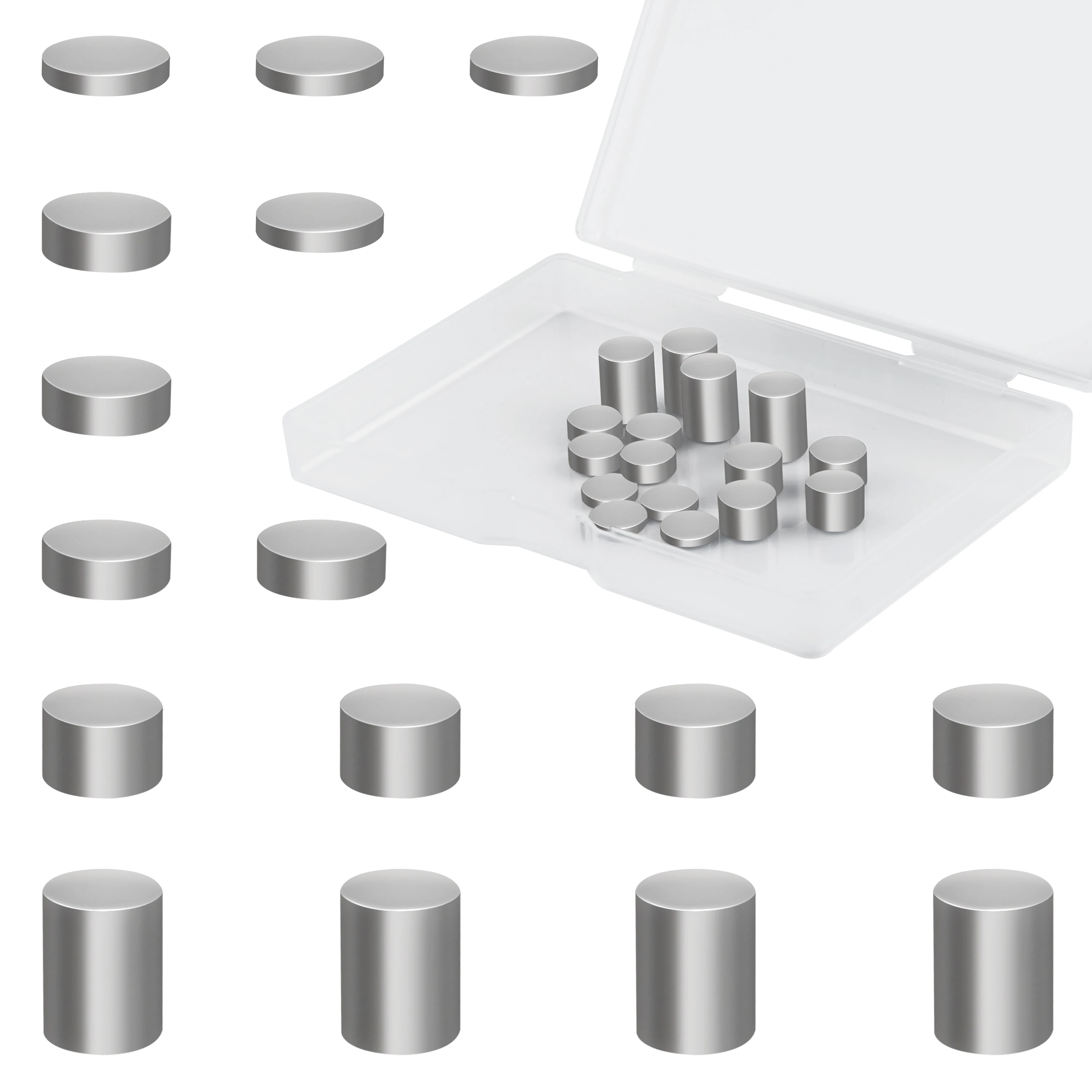 3.75 Ounce Cylindrical Tungsten Weights Steel Weights for Cars Cylinders with Case to Speed Up Your Car
3.75 Ounce Cylindrical Tungsten Weights Steel Weights for Cars Cylinders with Case to Speed Up Your Car