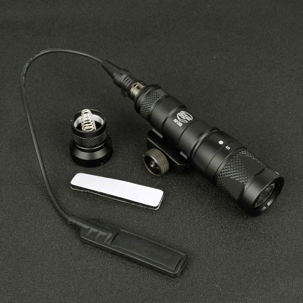 Hunting AR15 Accessories Tactical Weapons M300V LED Rifle Gun Flashlight Scout Weapon Light With Switch Line For Airsoft M4 M16
Hunting AR15 Accessories Tactical Weapons M300V LED Rifle Gun Flashlight Scout Weapon Light With Switch Line For Airsoft M4 M16