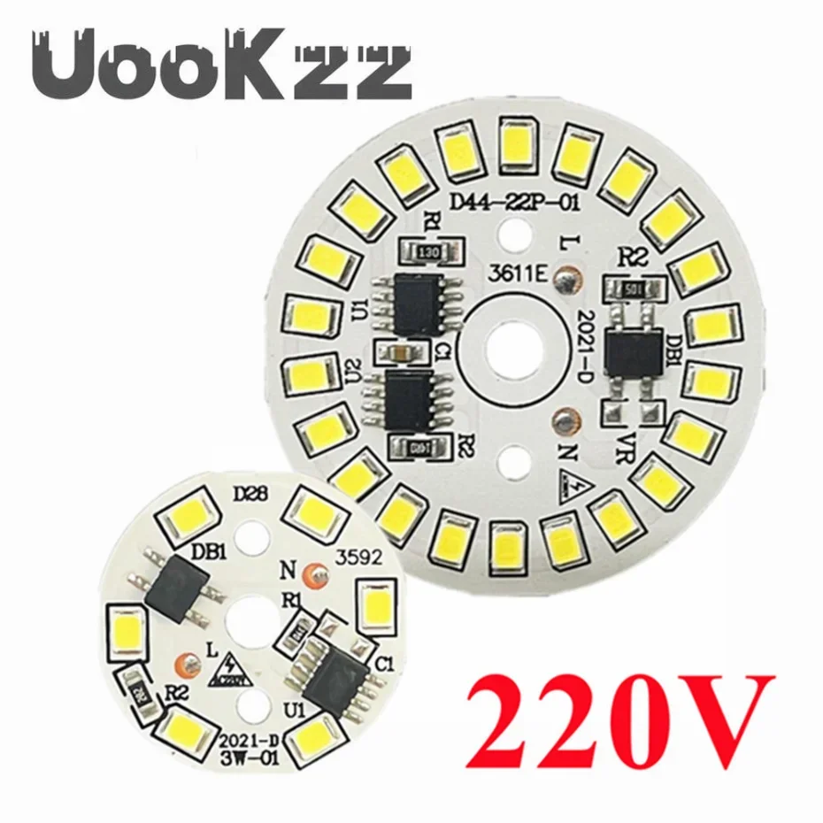 UooKzz LED Bulb Patch Lamp SMD Plate Circular Module Light Source Plate For Bulb Light AC 220V Led Downlight Chip Spotlight LED
UooKzz LED Bulb Patch Lamp SMD Plate Circular Module Light Source Plate For Bulb Light AC 220V Led Downlight Chip Spotlight LED