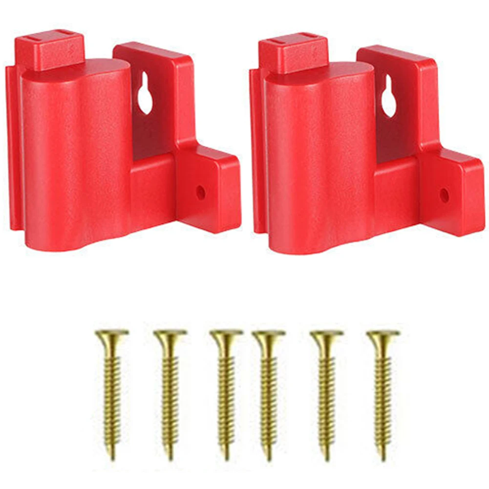 

Streamline Your Tool Storage with Tool Holder Mount for Milwaukee M 12 Tool ABS+PC 2pcs/Set Dependable Support