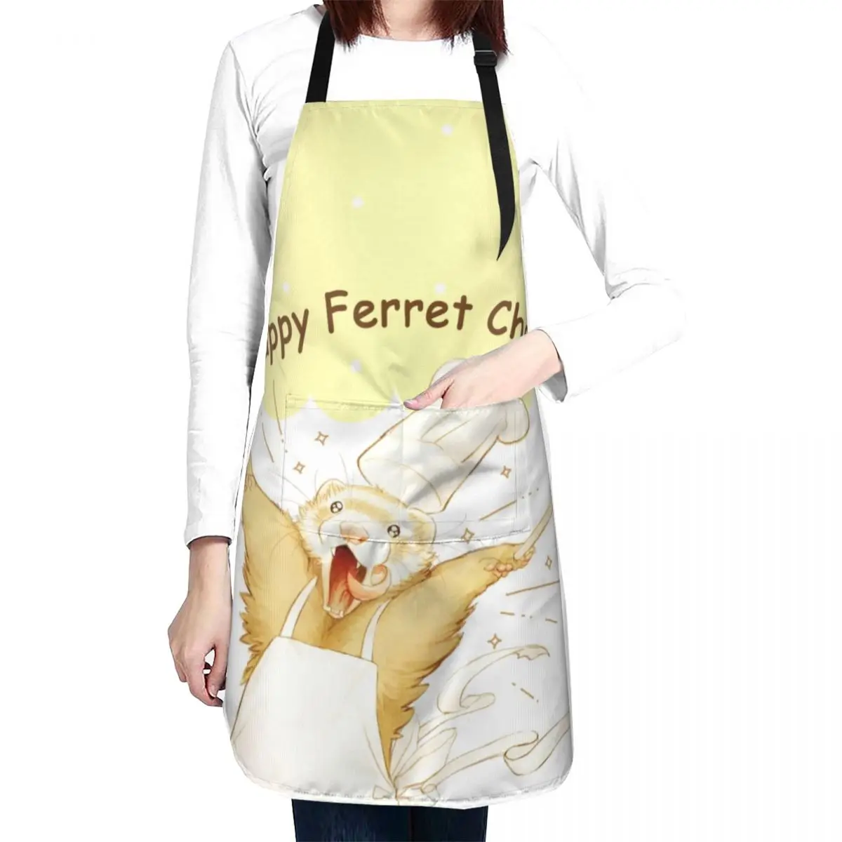 

Happy Ferret Chef!! Apron cleaning aprons Apron For Men Aprons For Cooking Teacher Apron