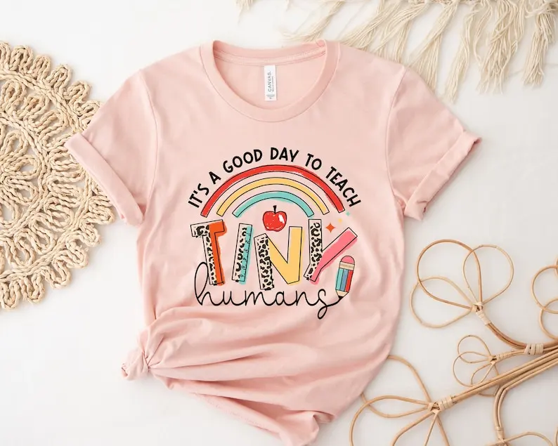 It's A Good Day To Teach Tiny Humans Shirt Preschool Teacher Back to School Gift Teacherlife 100% Cotton harajuku Streetwear y2k
It's A Good Day To Teach Tiny Humans Shirt Preschool Teacher Back to School Gift Teacherlife 100% Cotton harajuku Streetwear y2k