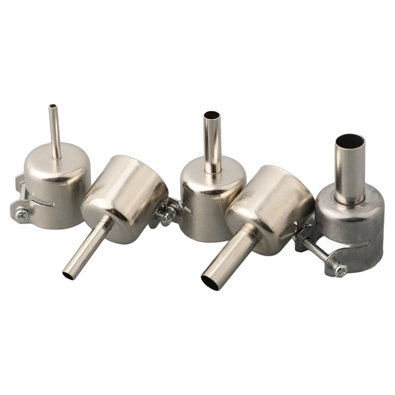 Air Gun Stations Welding Nozzle 3/5/6/8/10MM 5pcs Durable Silver Stainless Steel Hot Air Stations Oldering Station
Air Gun Stations Welding Nozzle 3/5/6/8/10MM 5pcs Durable Silver Stainless Steel Hot Air Stations Oldering Station