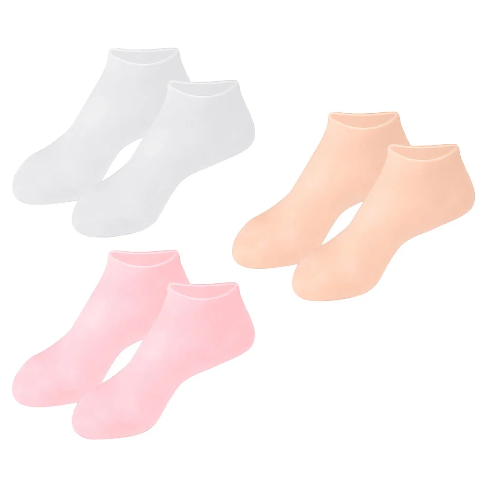 3 Pairs Womens Low Cut Socks Gel Boat Nursing Anti-crack Invisible Care Foot Man
3 Pairs Womens Low Cut Socks Gel Boat Nursing Anti-crack Invisible Care Foot Man