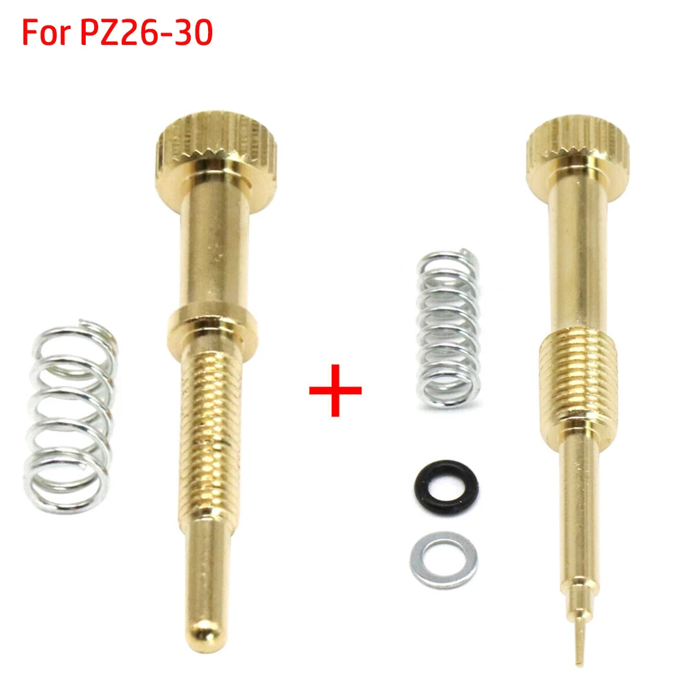 Motorcycle Carburetor Air Fuel Mixing Screws + Idle Speed Adjustment Screw For PZ26 PZ27 PZ30 Carb Motorbike Accesories
Motorcycle Carburetor Air Fuel Mixing Screws + Idle Speed Adjustment Screw For PZ26 PZ27 PZ30 Carb Motorbike Accesories