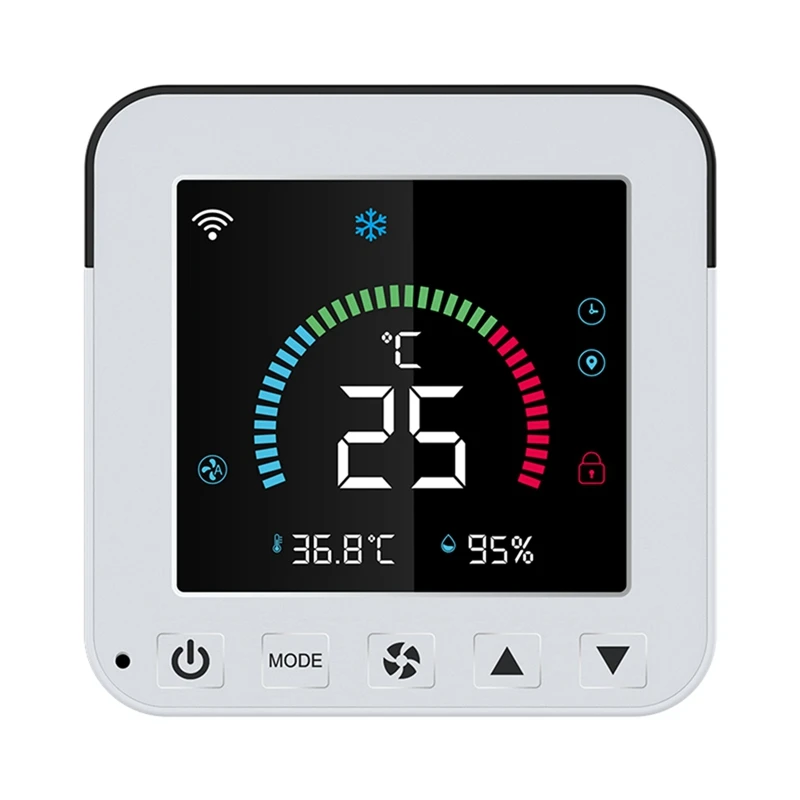 Tuya Smart Life New Wifi Thermostat DC5V Air Conditioner Thermostat Temperature Humidity Sensor
Tuya Smart Life New Wifi Thermostat DC5V Air Conditioner Thermostat Temperature Humidity Sensor
