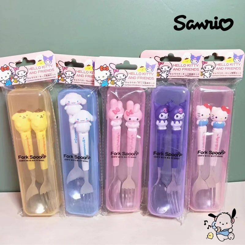 Sanrio Hello Kitty Tableware Mymelody Cinnamoroll Action Anime Figures Tableware Stainless Steel Material Student Portable Gifts
Sanrio Hello Kitty Tableware Mymelody Cinnamoroll Action Anime Figures Tableware Stainless Steel Material Student Portable Gifts