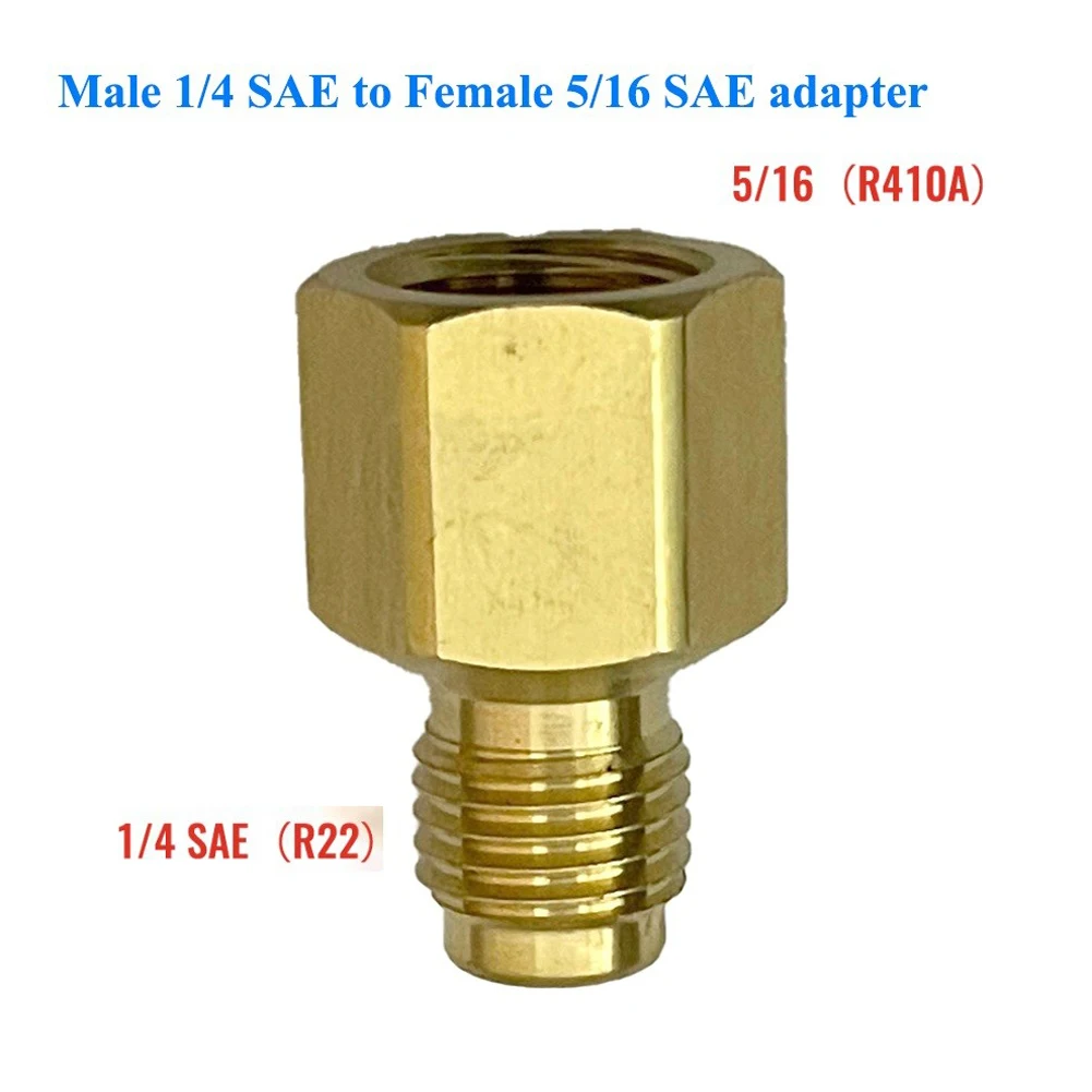 2pcs R410 Brass Conditioner Adapter Quick Coupling 1/4 SAE To 5/16 SAE Convert For Automotive Power Tools Parts
2pcs R410 Brass Conditioner Adapter Quick Coupling 1/4 SAE To 5/16 SAE Convert For Automotive Power Tools Parts