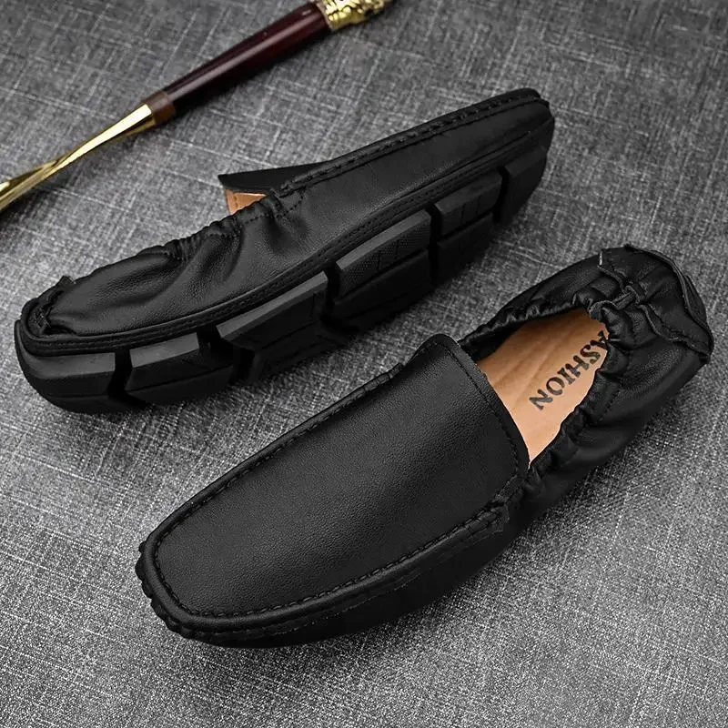 Handmade Men's Shoes Genuine Leather 2023 Spring New Soft Bottom Breathable Men's Casual Leather Shoes Slip-on Gommino plus Size
Handmade Men's Shoes Genuine Leather 2023 Spring New Soft Bottom Breathable Men's Casual Leather Shoes Slip-on Gommino plus Size