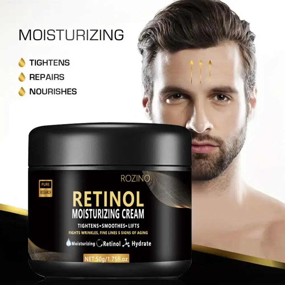 Men's Face Cream Hydrating Retinol Cream For Men Wrinkle Anti-Aging Removing Cream Facial Skin Care Moisturizer Lotion For T7M0
Men's Face Cream Hydrating Retinol Cream For Men Wrinkle Anti-Aging Removing Cream Facial Skin Care Moisturizer Lotion For T7M0