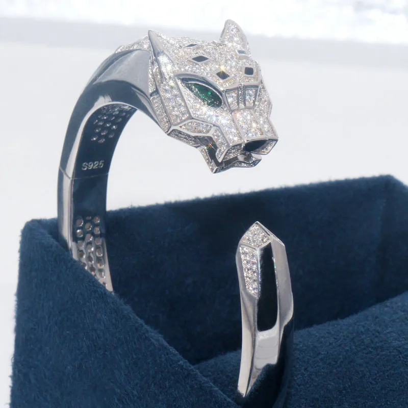 AYJEWELRY, двойные бриллиантовые серебряные браслеты-манжеты с леопардовым принтом, браслеты с цирконом, камень, животное, пантера, ювелирные изделия для мужчин или женщин
AYJEWELRY, двойные бриллиантовые серебряные браслеты-манжеты с леопардовым принтом, браслеты с цирконом, камень, животное, пантера, ювелирные изделия для мужчин или женщин