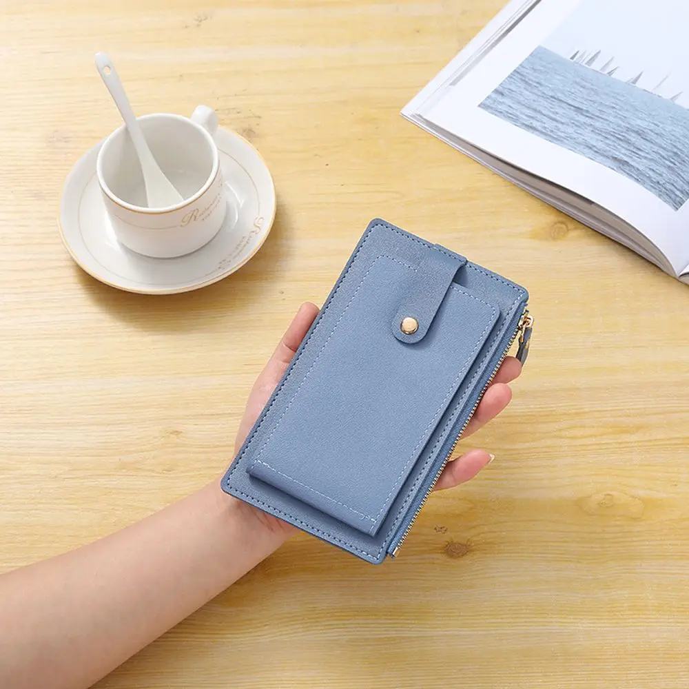 Кошелек для монет на молнии из искусственной кожи однотонный мультяшный дизайн короткая сумка-клатч держатель для банковских карт кошельки в Корейском стиле женские кошельки
Кошелек для монет на молнии из искусственной кожи однотонный мультяшный дизайн короткая сумка-клатч держатель для банковских карт кошельки в Корейском стиле женские кошельки