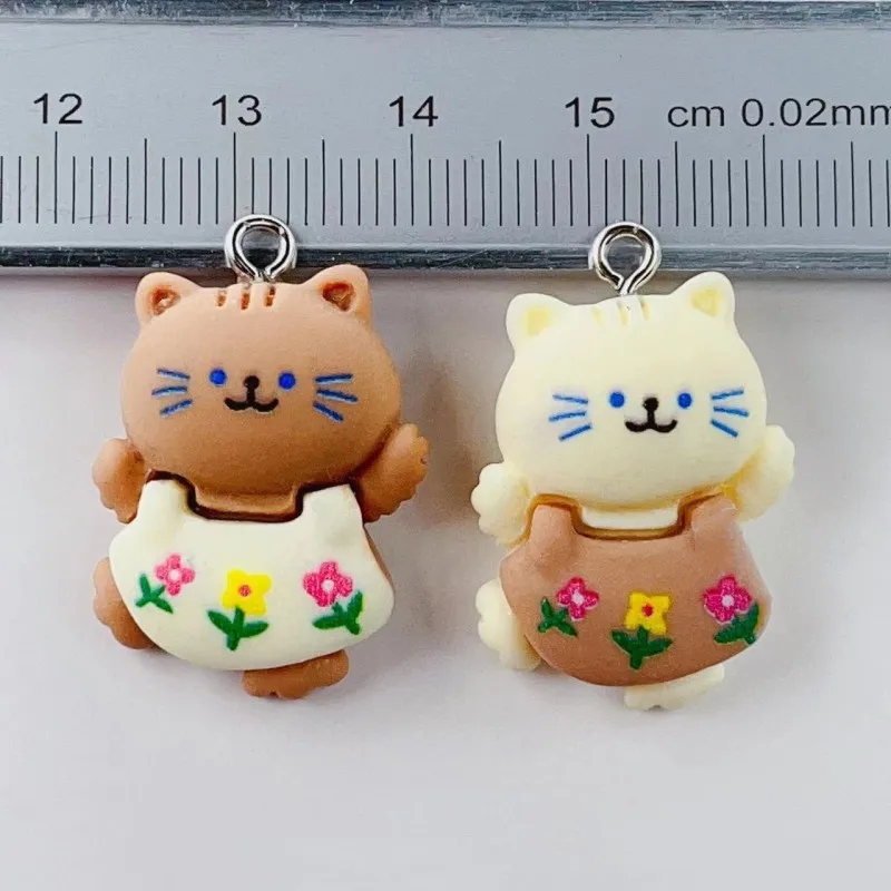 10 pieces of animal resin jewelry skirt cat cartoon pendant patch Diy earring key chain
10 pieces of animal resin jewelry skirt cat cartoon pendant patch Diy earring key chain