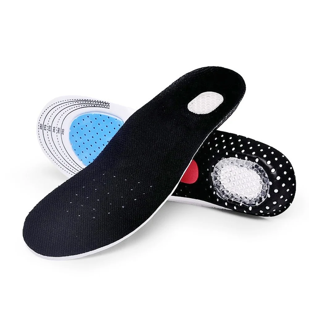 Unisex Silicone Sport Insoles Orthotic Arch Support Sport Shoe Pad Running Gel Insoles Insert Cushion for Walking,Running Hiking
Unisex Silicone Sport Insoles Orthotic Arch Support Sport Shoe Pad Running Gel Insoles Insert Cushion for Walking,Running Hiking