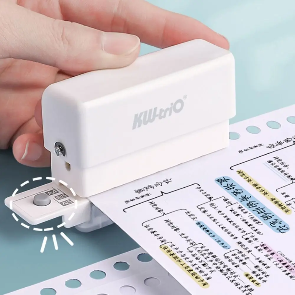 6 Holes Hole Puncher Diy A4 A5 B5 Loose Leaf Paper Hole Punch Planner Scrapbooking Paper Binding Standard Hole Punch Machine
6 Holes Hole Puncher Diy A4 A5 B5 Loose Leaf Paper Hole Punch Planner Scrapbooking Paper Binding Standard Hole Punch Machine