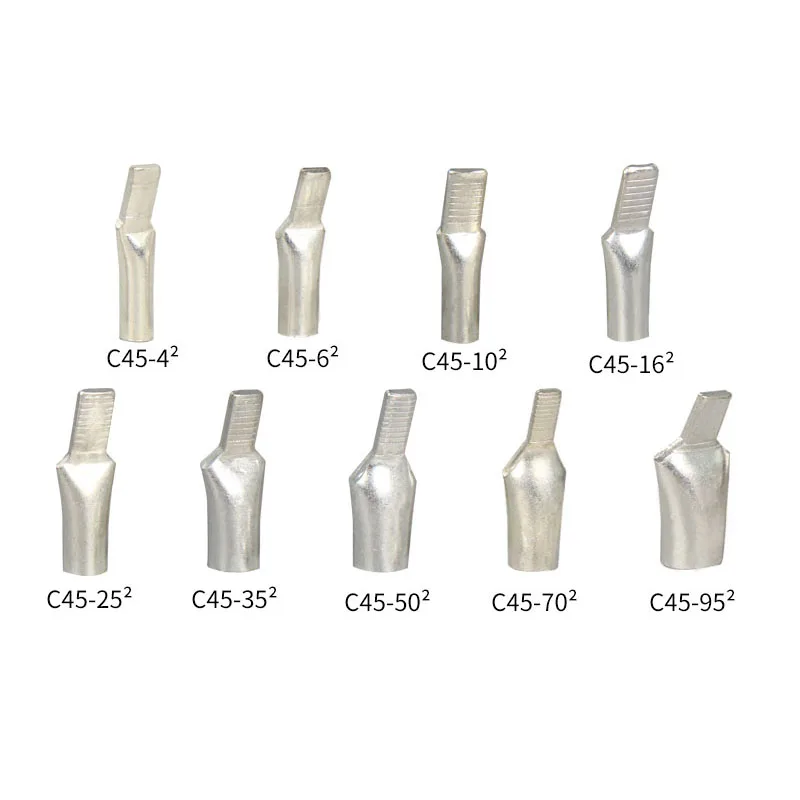 C45-4/6/10/16/25/35/50/70/95mm² Crimp Copper Terminal Insert Type Cold-Pressed Connection T2 Copper Air Switch Distribution Box
C45-4/6/10/16/25/35/50/70/95mm² Crimp Copper Terminal Insert Type Cold-Pressed Connection T2 Copper Air Switch Distribution Box