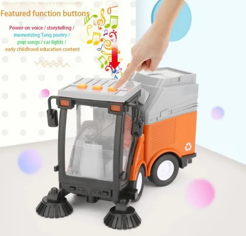 1: 16 Children's Simulated Road Sweeper Toy Garbage Truck Inertia Sanitation Vacuum Truck Light Music Birthday Toy Car Gift
1: 16 Children's Simulated Road Sweeper Toy Garbage Truck Inertia Sanitation Vacuum Truck Light Music Birthday Toy Car Gift